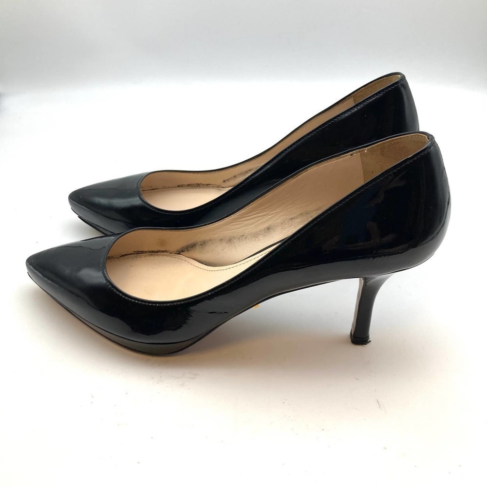 prada  patent leather stiletto pumps